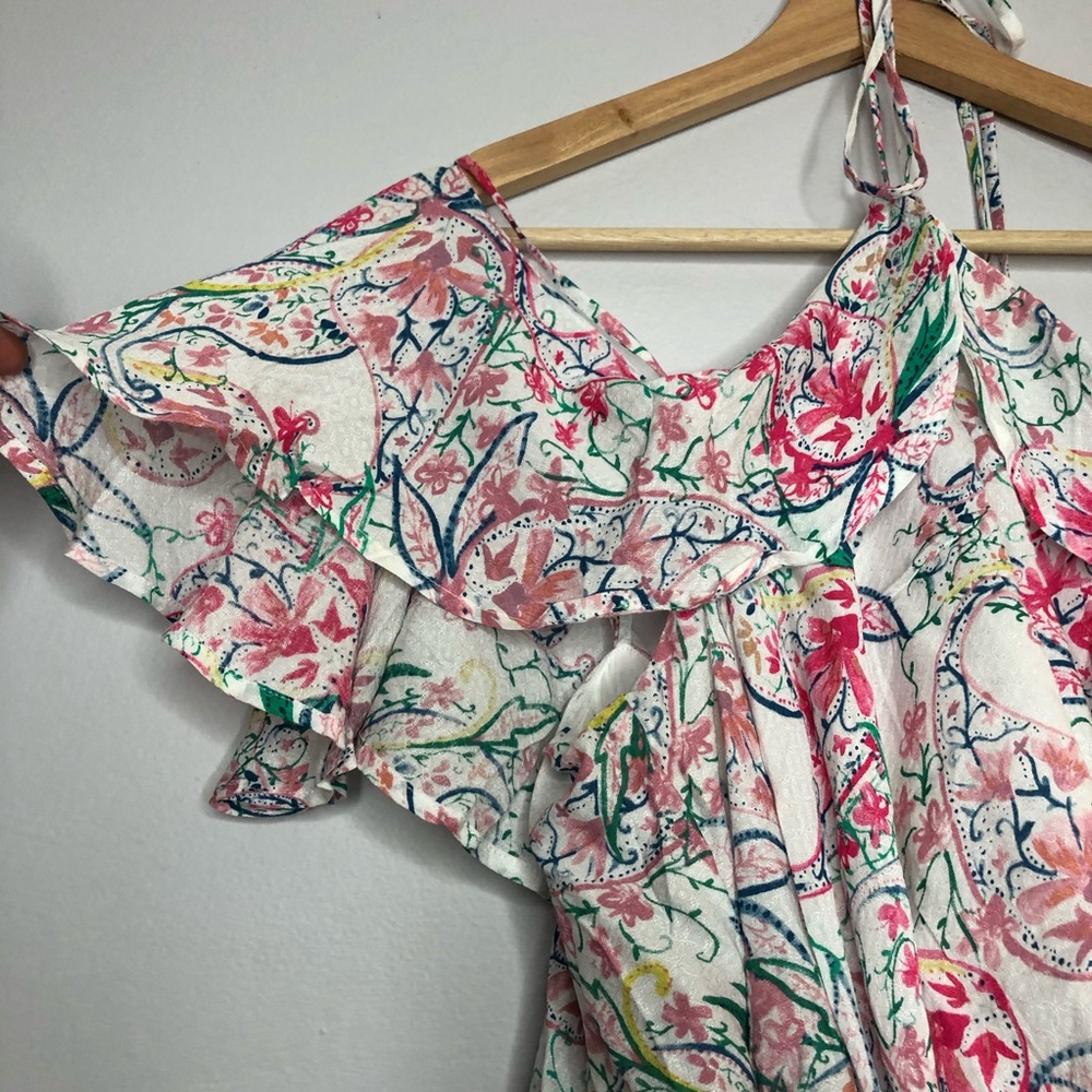 NEW L*Space Seaside Multicolor Romper M - Picture 5 of 7